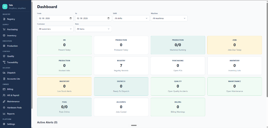 Fractol OS — Easy AI Factory OS for MSMEs